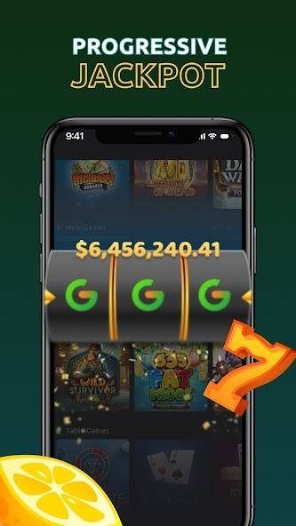 Jackpot progresivo y slots en la app de Geckoplay